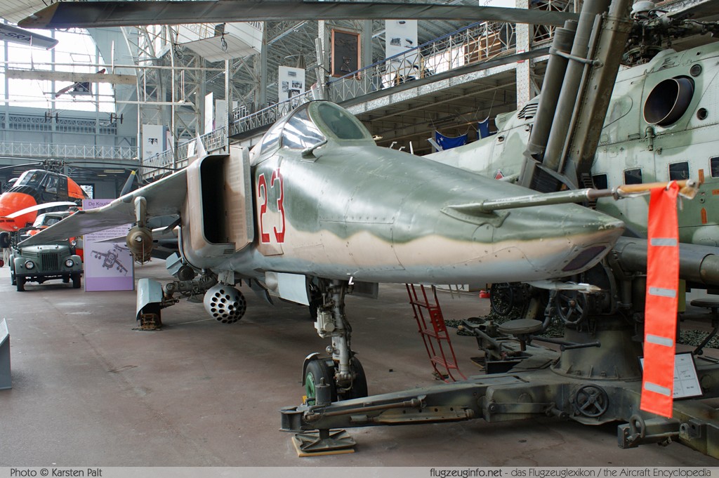 Mikoyan Gurevich MiG-23BN Egyptian Air Force 4421 0393204421 Koninklijk Legermuseum Brussel 2013-04-01 � Karsten Palt, ID 6548