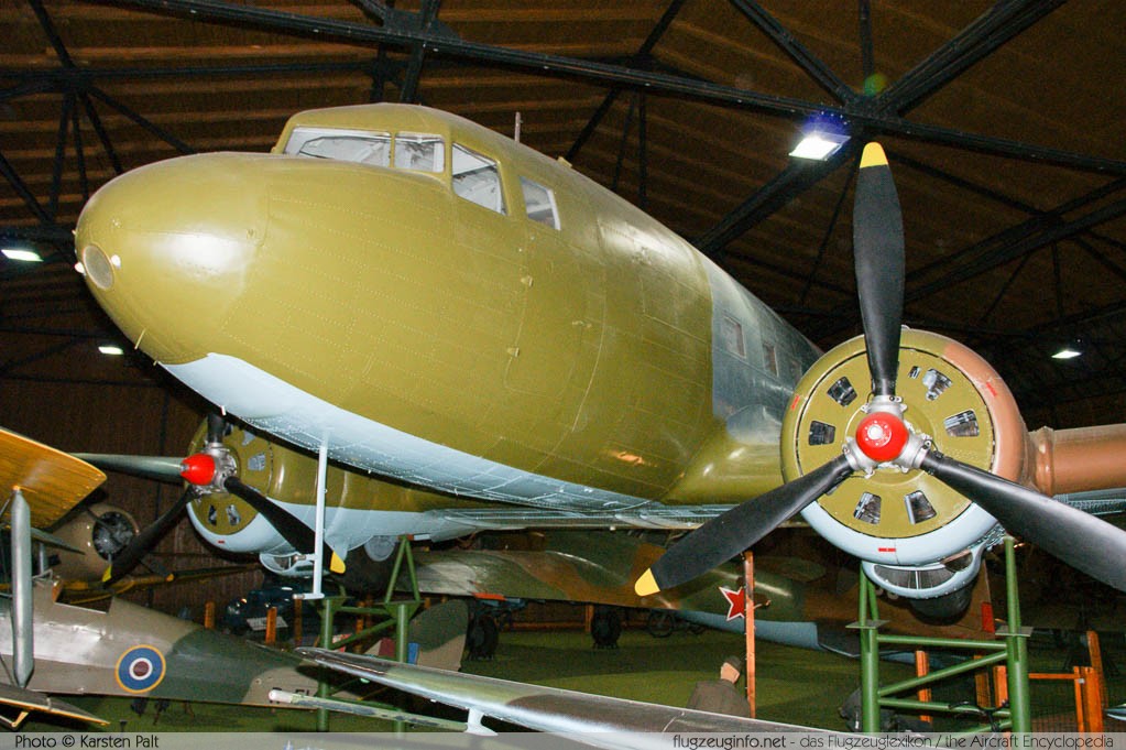 Lisunov Li-2F Czechoslovak Air Force 3002 23443002 Letecke Muzeum Kbely Prague 2014-06-08 � Karsten Palt, ID 10518