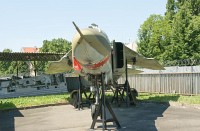 Mikoyan Gurevich MiG-23UB Czech Air Force 7905 A1037905 Letecke Muzeum Kbely Prague 2014-06-08, Photo by: Karsten Palt