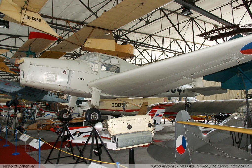 Zlin C-106 (Z-381) Bestmann Czechoslovak Air Force UA-264 64 Letecke Muzeum Kbely Prague 2014-06-08 ï¿½ Karsten Palt, ID 10581