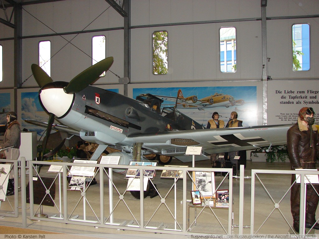 Messerschmitt Bf 109G-2 Luftwaffe (Wehrmacht) 3 14753 Luftfahrtmuseum Laatzen-Hannover Laatzen 2006-11-17 � Karsten Palt, ID 221