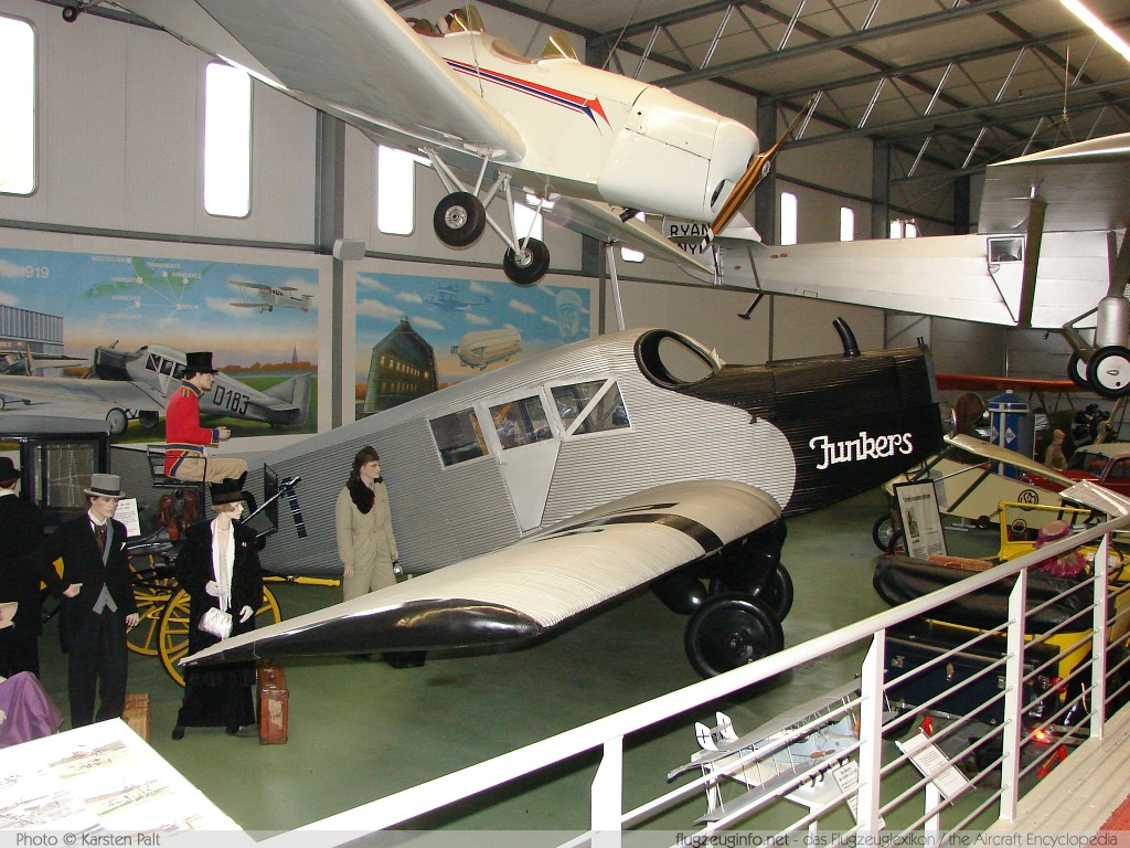 Junkers F 13A    Luftfahrtmuseum Laatzen-Hannover Laatzen 2006-11-17 � Karsten Palt, ID 229