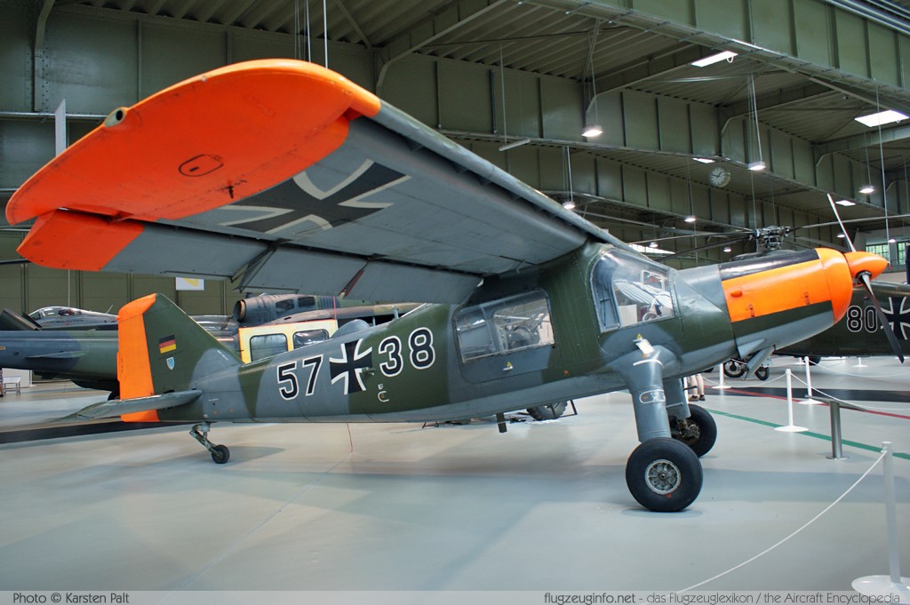 Dornier Do 27A-4 German Air Force / Luftwaffe 57+38 467 Luftwaffenmuseum Berlin - Gatow 2010-06-12 � Karsten Palt, ID 3484