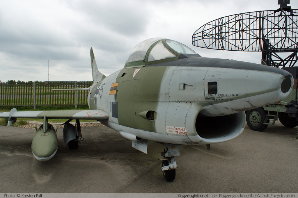 Aeritalia / Fiat G.91R/3 German Air Force / Luftwaffe 32+15 D483 Luftwaffenmuseum Berlin - Gatow 2010-06-12 � Karsten Palt, ID 3511