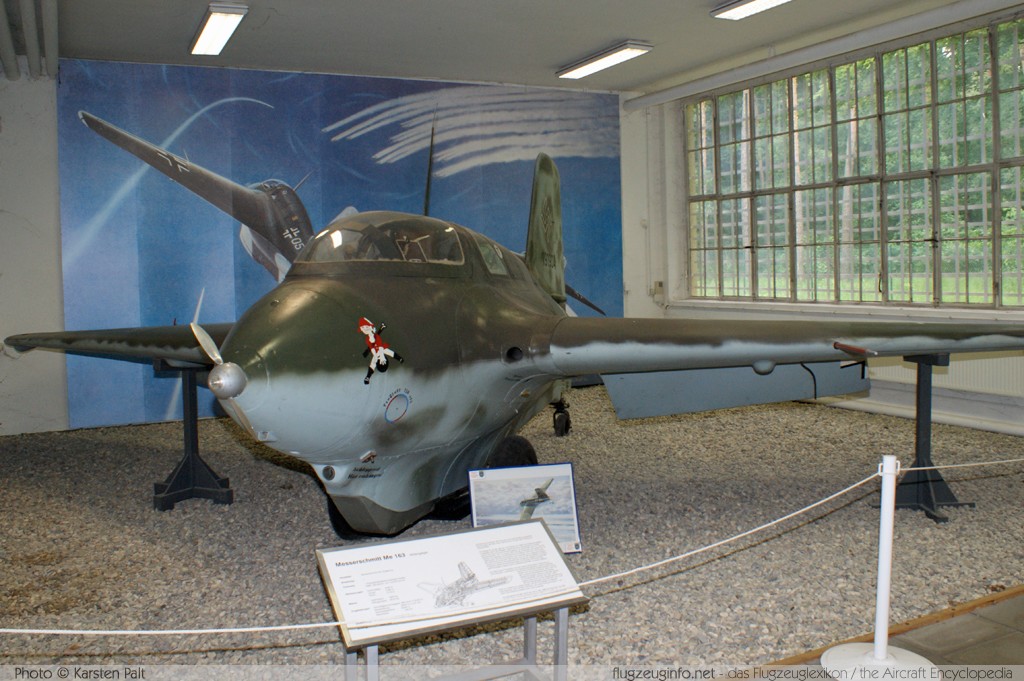 Messerschmitt Me 163 B-1A Luftwaffe (Wehrmacht) 191904 191904 Luftwaffenmuseum Berlin - Gatow 2010-06-12 � Karsten Palt, ID 3541 Messerschmitt Me 163 B-1A Luftwaffe (Wehrmacht) 191904 191904 Luftwaffenmuseum Berlin - Gatow 2010-06-12 � Karsten Palt, ID 3541
