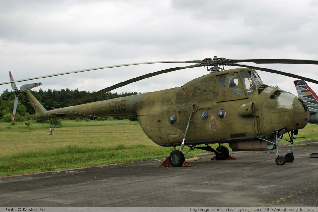 Mil Mi-4A NVA - LSK/LV 569 13146 Luftwaffenmuseum Berlin - Gatow 2010-06-12 � Karsten Palt, ID 3542