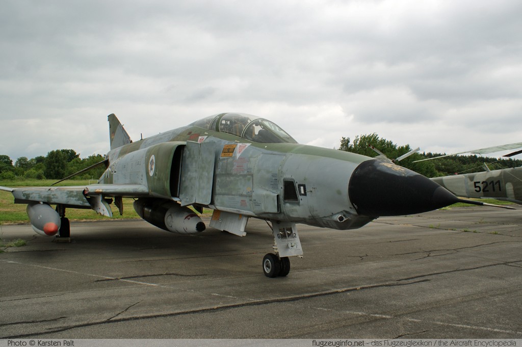 McDonnell RF-4E Phantom II German Air Force / Luftwaffe 35+62 4144 Luftwaffenmuseum Berlin - Gatow 2010-06-12 � Karsten Palt, ID 3584