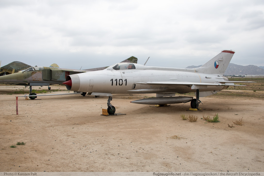 Aero S-106 (MiG-21F-13) Czechoslovak Air Force 1101 161111 March Field Air Museum Riverside, CA 2015-06-04 � Karsten Palt, ID 11245