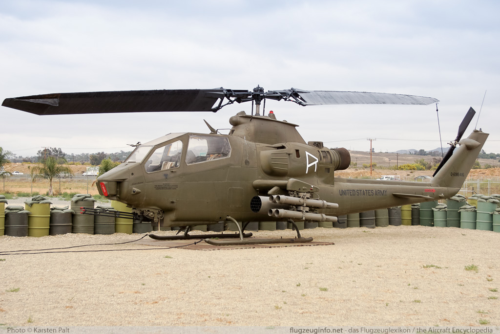 Bell Helicopter AH-1F Cobra United States Army 69-16416 20848 March Field Air Museum Riverside, CA 2015-06-04 � Karsten Palt, ID 11253 Bell Helicopter AH-1F Cobra United States Army 69-16416 20848 March Field Air Museum Riverside, CA 2015-06-04 � Karsten Palt, ID 11253
