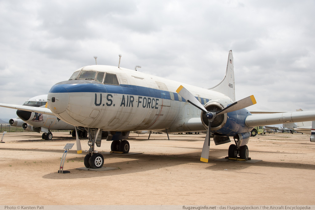Convair VC-131D Samaritan United States Air Force (USAF) 54-2808 204 March Field Air Museum Riverside, CA 2015-06-04 � Karsten Palt, ID 11282