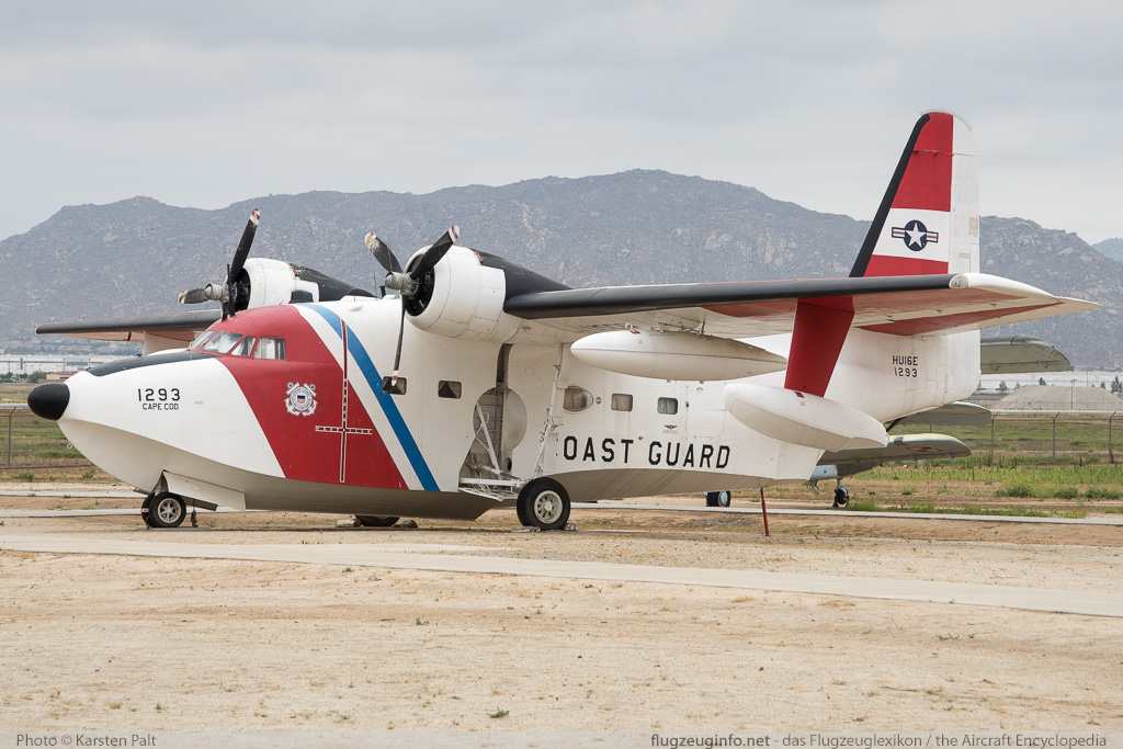 Grumman HU-16E Albatross United States Coast Guard 1293 370 March Field Air Museum Riverside, CA 2015-06-04 � Karsten Palt, ID 11302
