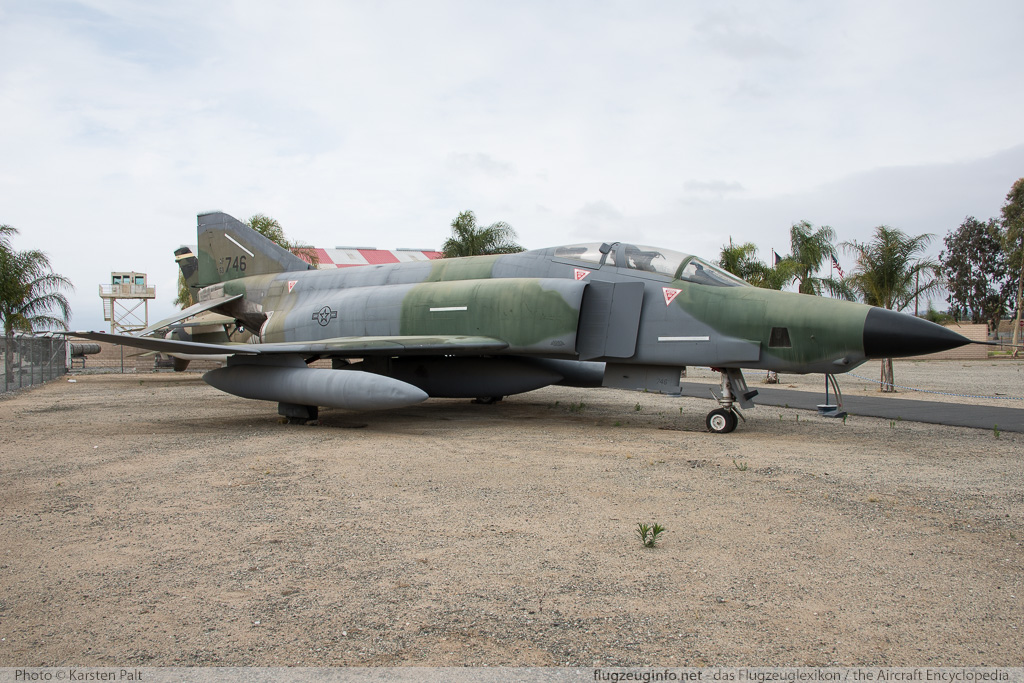 McDonnell RF-4C Phantom II United States Air Force (USAF) 63-7746 509 March Field Air Museum Riverside, CA 2015-06-04 � Karsten Palt, ID 11323 McDonnell RF-4C Phantom II United States Air Force (USAF) 63-7746 509 March Field Air Museum Riverside, CA 2015-06-04 � Karsten Palt, ID 11323