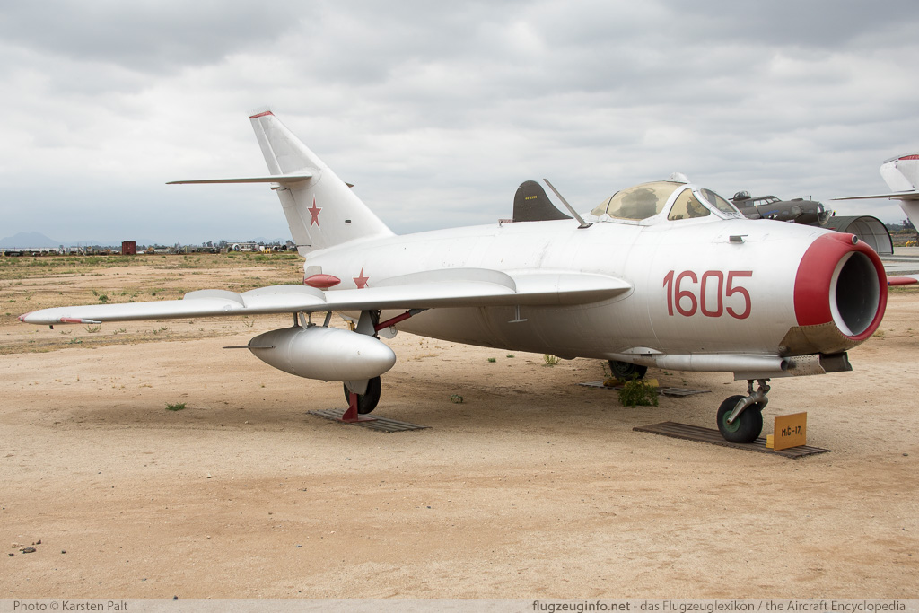 Mikoyan Gurevich MIG-17 Soviet Air Force 1605  March Field Air Museum Riverside, CA 2015-06-04 � Karsten Palt, ID 11327