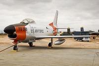 North American F-86L Sabre United States Air Force (USAF) 50-0560 165-106 March Field Air Museum Riverside, CA 2015-06-04, Photo by: Karsten Palt