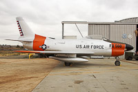 North American F-86L Sabre United States Air Force (USAF) 50-0560 165-106 March Field Air Museum Riverside, CA 2015-06-04, Photo by: Karsten Palt