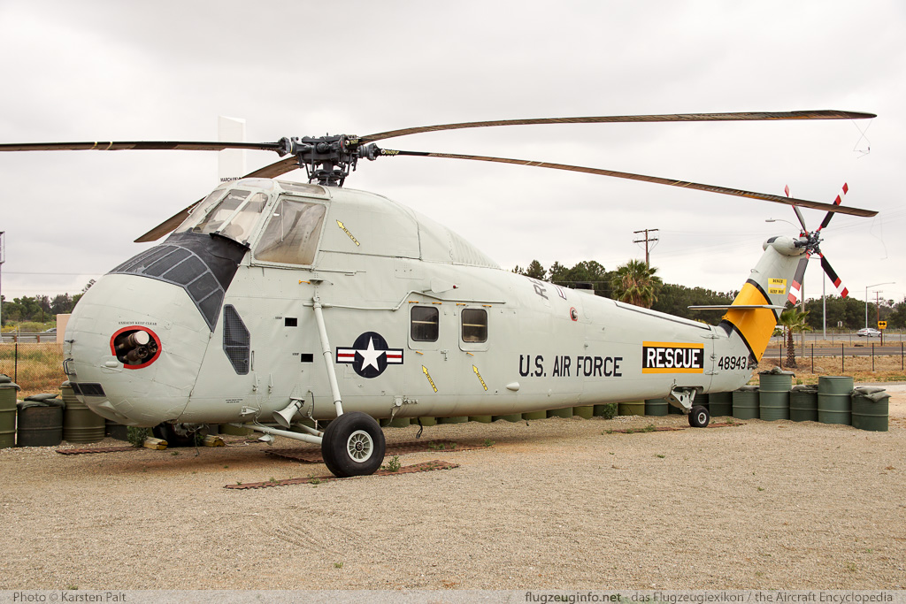 Sikorsky SH-34J Seabat United States Air Force (USAF) 148943 58-1327 March Field Air Museum Riverside, CA 2015-06-04 � Karsten Palt, ID 11350