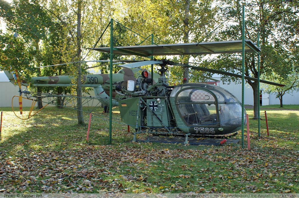 Aerospatiale SE-3130 Alouette II German Army Aviation / Heer 75+86 1511/C249 Luftfahrt- und Technik-Museumspark Merseburg 2011-10-08 � Karsten Palt, ID 4434 Aerospatiale SE-3130 Alouette II German Army Aviation / Heer 75+86 1511/C249 Luftfahrt- und Technik-Museumspark Merseburg 2011-10-08 � Karsten Palt, ID 4434