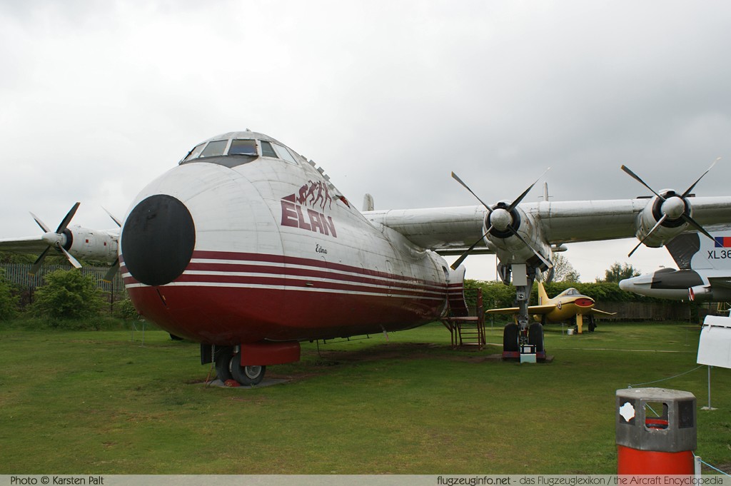 Armstrong Whitworth AW.650 Argosy 101 Elan Overnight Delivery System G-APRL 6652 Midland Air Museum Coventry 2013-05-17 � Karsten Palt, ID 6835
