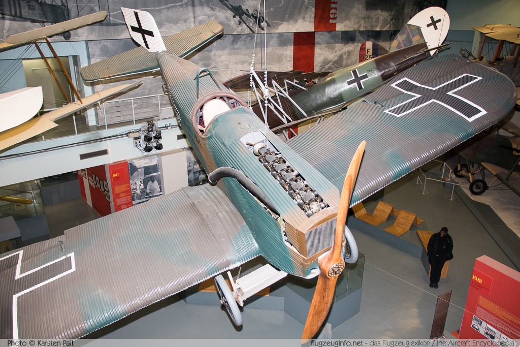 Junkers J-9 (D.I) Luftstreitkraefte des Deutschen Kaiserreichs 5998/18  Musee de l Air et de l Espace Paris Le Bourget 2015-04-04 � Karsten Palt, ID 10822