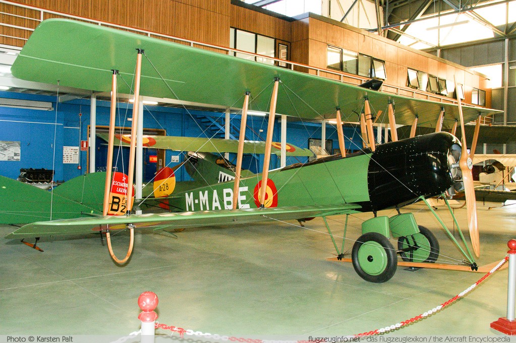 Avro 504K Spanish Air Force M-MABE Museo del Aire Madrid 2014-10-23 � Karsten Palt, ID 10607 Avro 504K Spanish Air Force M-MABE Museo del Aire Madrid 2014-10-23 � Karsten Palt, ID 10607