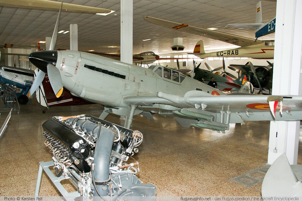 Hispano HA-1112-K1L Buchon Spanish Air Force C.4J-10 56 Museo del Aire Madrid 2014-10-23 � Karsten Palt, ID 10685