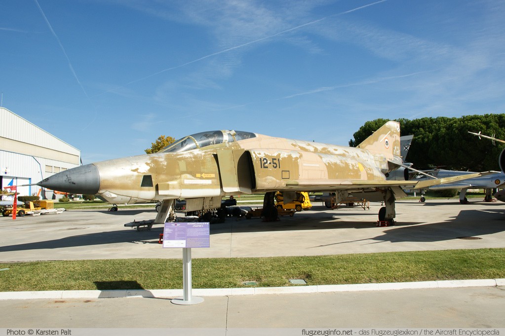 McDonnell RF-4C Phantom II Spanish Air Force CR.12-42 1726 Museo del Aire Madrid 2014-10-23 � Karsten Palt, ID 10702