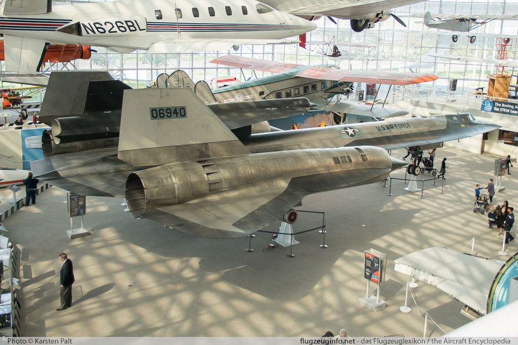 Lockheed M-12 United States Air Force (USAF) 60-6940 134 Museum of Flight Seattle, WA 2016-04-12 � Karsten Palt, ID 12444