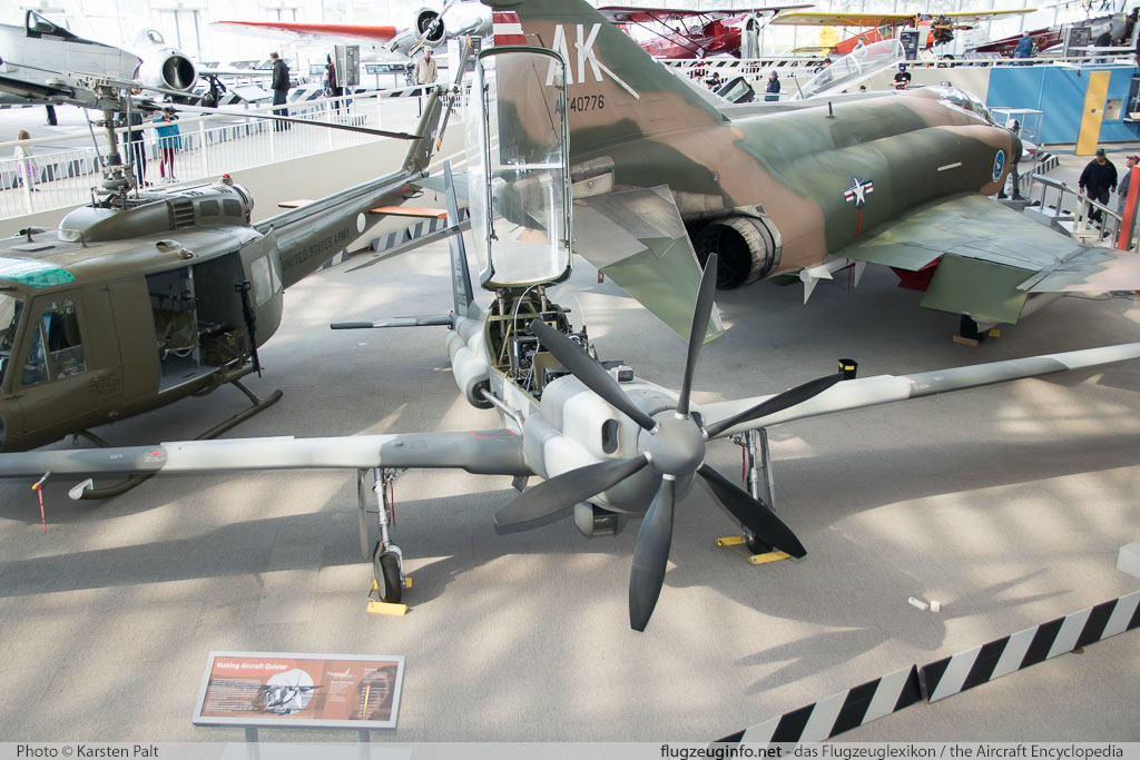 Lockheed YO-3A Quiet Star United States Army 69-18005 006 Museum of Flight Seattle, WA 2016-04-12 � Karsten Palt, ID 12447 Lockheed YO-3A Quiet Star United States Army 69-18005 006 Museum of Flight Seattle, WA 2016-04-12 � Karsten Palt, ID 12447
