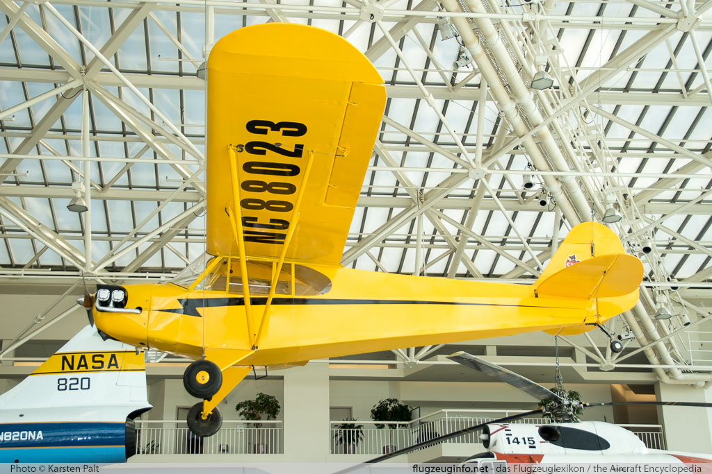 Piper J-3C-65 Cub  NC88023 15641 Museum of Flight Seattle, WA 2016-04-12 � Karsten Palt, ID 12464