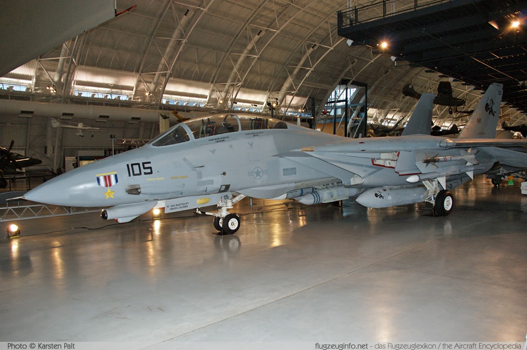 Grumman F-14D(R) Tomcat United States Navy 159610 157/DR-2 NASM Udvar Hazy Center Chantilly, VA 2014-05-28 � Karsten Palt, ID 10276
