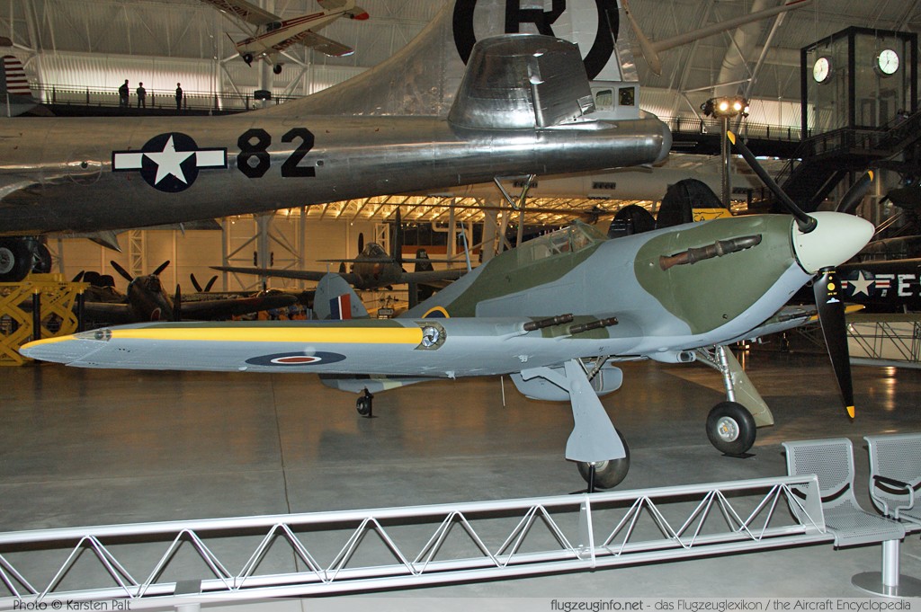 Hawker Hurricane Mk.2C Royal Air Force LF686 NASM Udvar Hazy Center Chantilly, VA 2014-05-28 � Karsten Palt, ID 10283 Hawker Hurricane Mk.2C Royal Air Force LF686 NASM Udvar Hazy Center Chantilly, VA 2014-05-28 � Karsten Palt, ID 10283