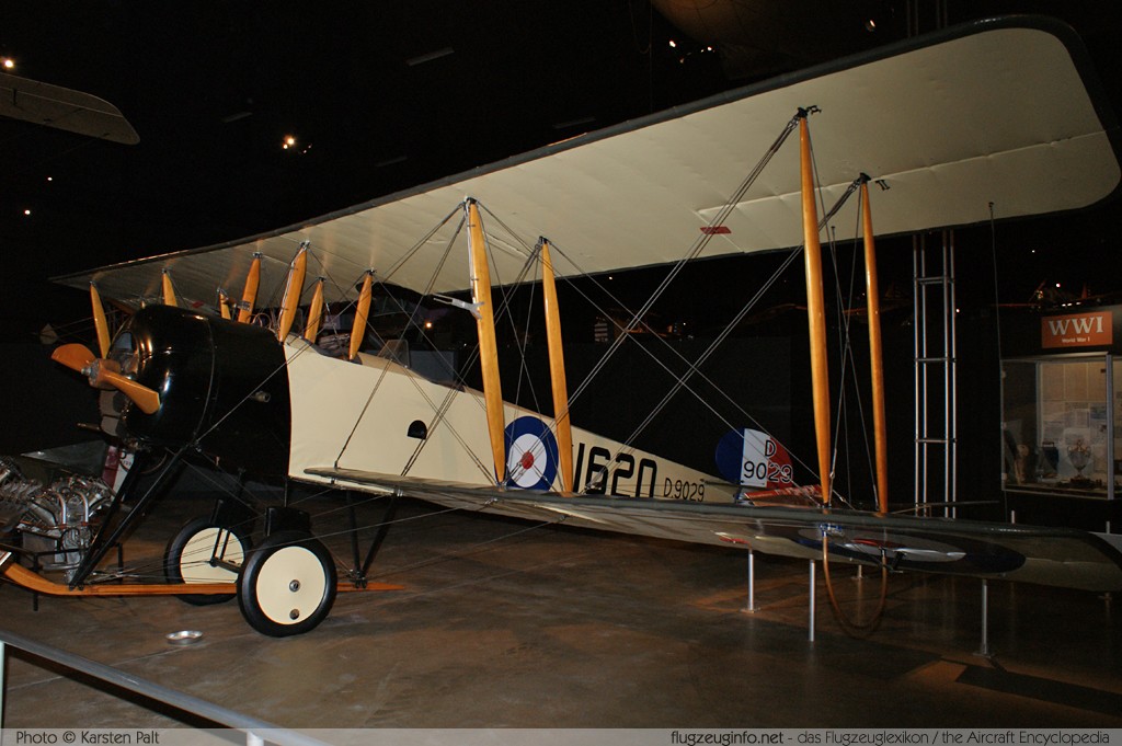AVRO 504K  G-CYEI  National Museum of the United States Air Force Dayton, Ohio / USA (Wright-Patterson AFB) 2012-01-11 � Karsten Palt, ID 5324