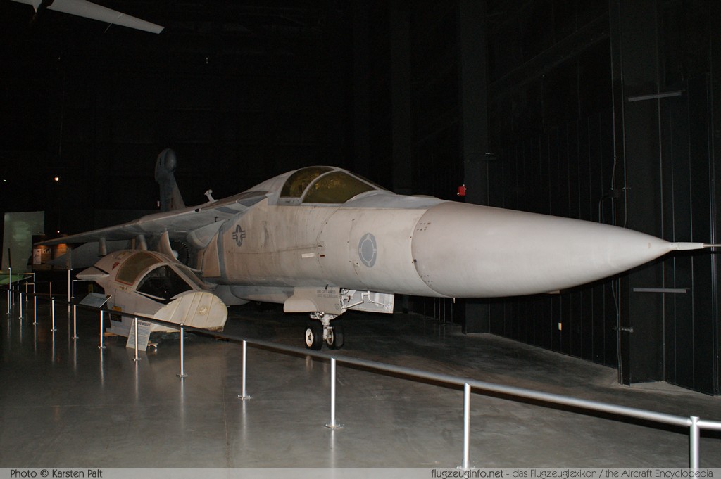 General Dynamics EF-111A Raven United States Air Force (USAF) 66-6057 EF-41 National Museum of the United States Air Force Dayton, Ohio / USA (Wright-Patterson AFB) 2012-01-11 � Karsten Palt, ID 5392 General Dynamics EF-111A Raven United States Air Force (USAF) 66-6057 EF-41 National Museum of the United States Air Force Dayton, Ohio / USA (Wright-Patterson AFB) 2012-01-11 � Karsten Palt, ID 5392