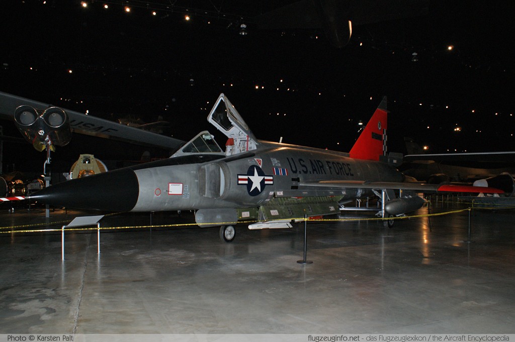 Convair F-102A Delta Dagger United States Air Force (USAF) 56-1416 07.10.63 National Museum of the United States Air Force Dayton, Ohio / USA (Wright-Patterson AFB) 2012-01-11 � Karsten Palt, ID 5415
