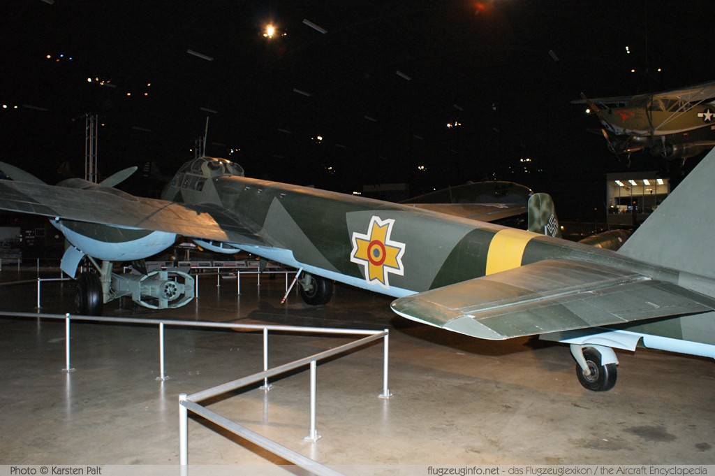 Junkers Ju 88D-1 Romanian Air Force AF 105 430650 National Museum of the United States Air Force Dayton, Ohio / USA (Wright-Patterson AFB) 2012-01-11 � Karsten Palt, ID 5436 Junkers Ju 88D-1 Romanian Air Force AF 105 430650 National Museum of the United States Air Force Dayton, Ohio / USA (Wright-Patterson AFB) 2012-01-11 � Karsten Palt, ID 5436