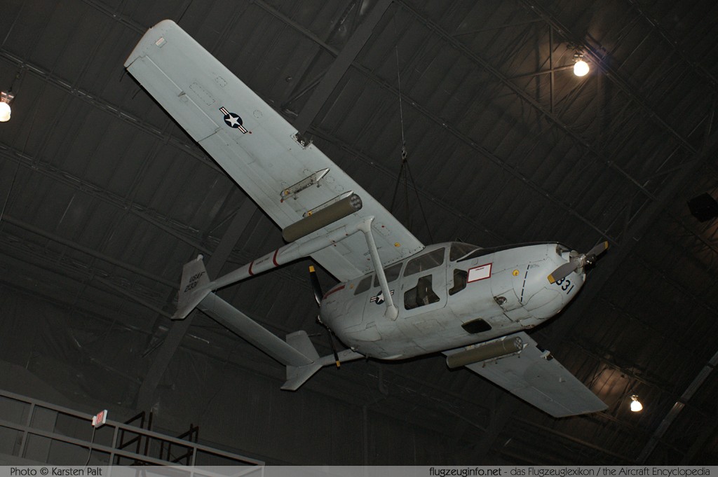 Cessna O-2A Skymaster United States Air Force (USAF) 67-21331 337M-0037 National Museum of the United States Air Force Dayton, Ohio / USA (Wright-Patterson AFB) 2012-01-11 � Karsten Palt, ID 5465 Cessna O-2A Skymaster United States Air Force (USAF) 67-21331 337M-0037 National Museum of the United States Air Force Dayton, Ohio / USA (Wright-Patterson AFB) 2012-01-11 � Karsten Palt, ID 5465