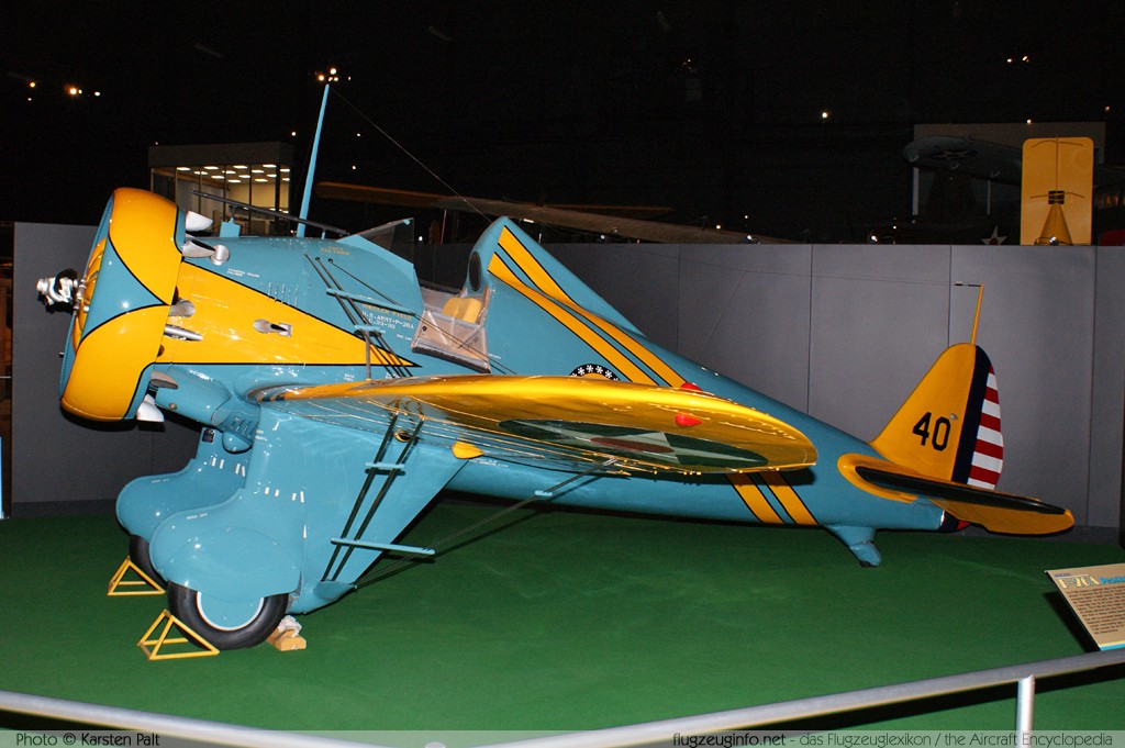 Boeing P-26A Peashooter National Museum of the United States Air Force Dayton, Ohio / USA (Wright-Patterson AFB) 2012-01-11 � Karsten Palt, ID 5475 Boeing P-26A Peashooter National Museum of the United States Air Force Dayton, Ohio / USA (Wright-Patterson AFB) 2012-01-11 � Karsten Palt, ID 5475