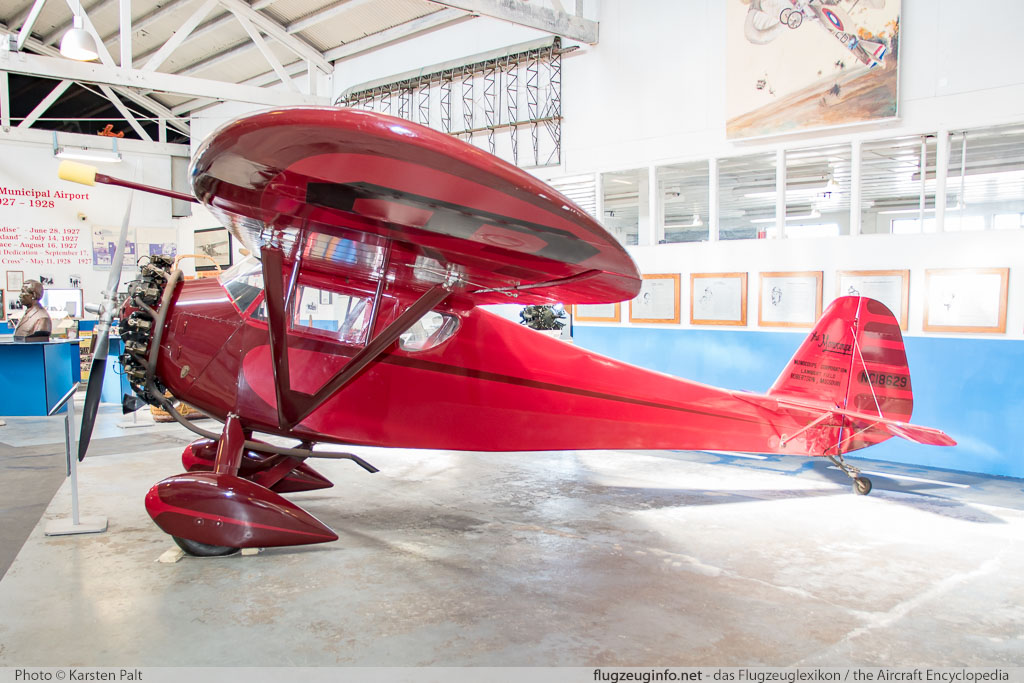 Monocoupe 110  NC18629 6W-00 Oakland Aviation Museum Oakland, CA 2016-10-09 � Karsten Palt, ID 13182