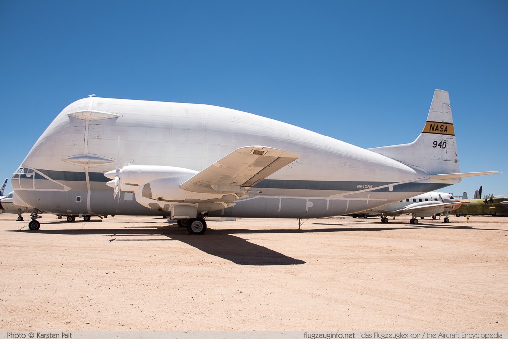 Aero Spacelines B-377SG Super Guppy NASA N940NS 15938 Pima Air and Space Museum Tucson, AZ 2015-06-03 � Karsten Palt, ID 10871