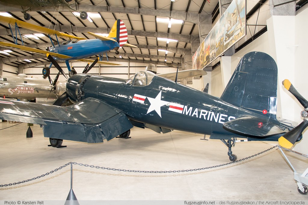 Chance-Vought F4U-4 Corsair United States Marine Corps (USMC) 97142 9296 Pima Air and Space Museum Tucson, AZ 2015-06-03 � Karsten Palt, ID 10950