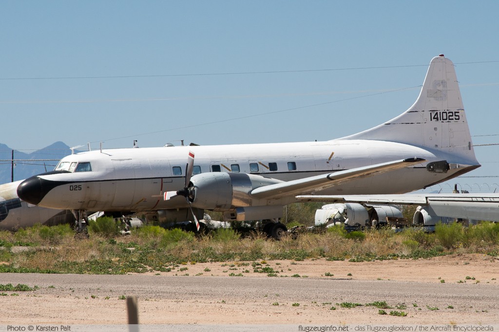 Convair C-131F Samaritan United States Navy 141025 308 Pima Air and Space Museum Tucson, AZ 2015-06-03 � Karsten Palt, ID 10963