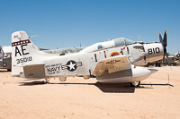 Douglas EA-1F Skyraider United States Navy 135018 10095 Pima Air and Space Museum Tucson, AZ 2015-06-03, Photo by: Karsten Palt