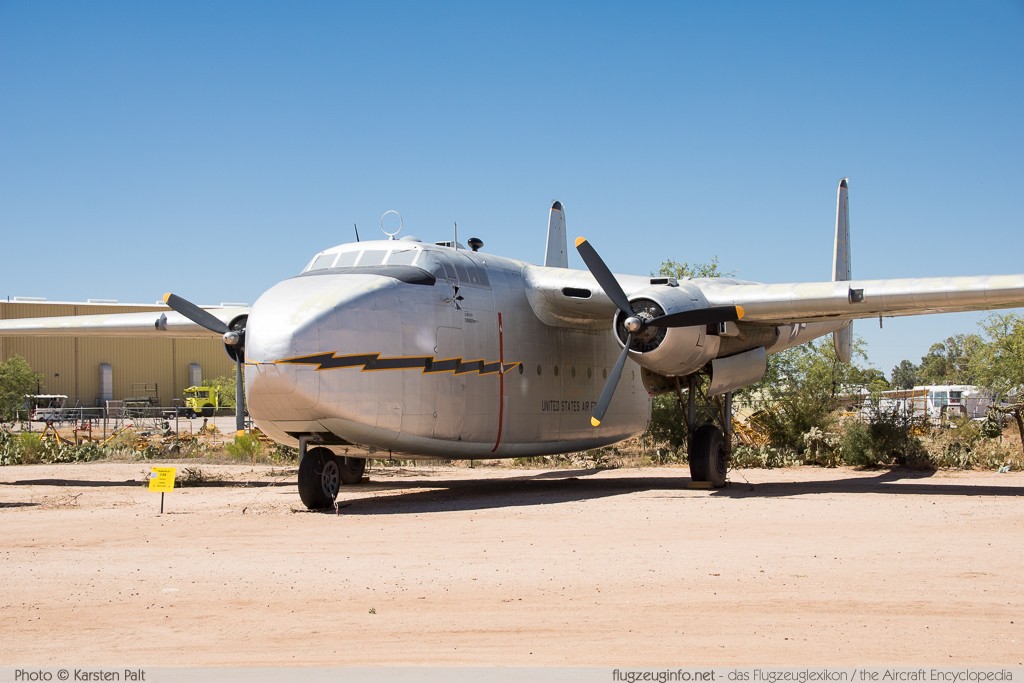 Fairchild C-82 Packet United States Air Force (USAF) 44-23006 10050 Pima Air and Space Museum Tucson, AZ 2015-06-03 � Karsten Palt, ID 11019