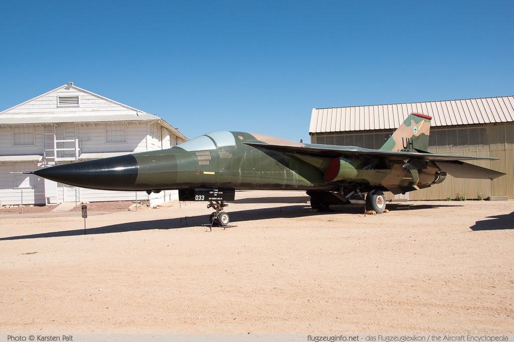 General Dynamics F-111E Aardvark United States Air Force (USAF) 68-0033 A1-202 Pima Air and Space Museum Tucson, AZ 2015-06-03 � Karsten Palt, ID 11032