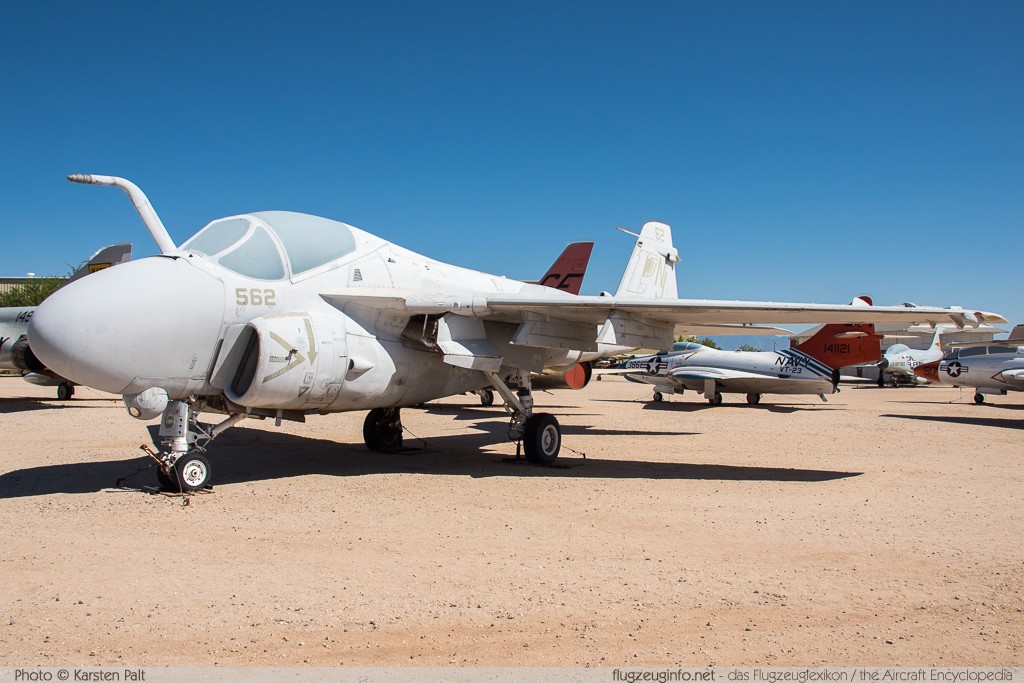 Grumman A-6E Intruder  United States Navy 155713 I-439 Pima Air and Space Museum Tucson, AZ 2015-06-03 � Karsten Palt, ID 11034