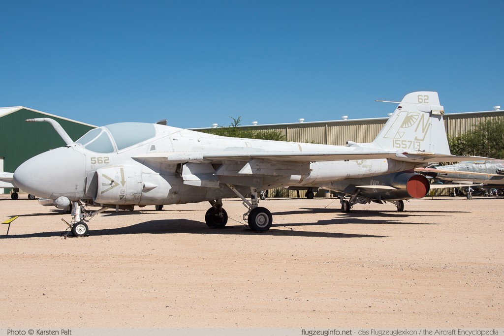 Grumman A-6E Intruder  United States Navy 155713 I-439 Pima Air and Space Museum Tucson, AZ 2015-06-03 � Karsten Palt, ID 11035