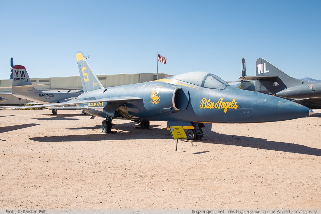 Grumman F11F-1 Tiger (F-11A) United States Navy 141824  Pima Air and Space Museum Tucson, AZ 2015-06-03 � Karsten Palt, ID 11040