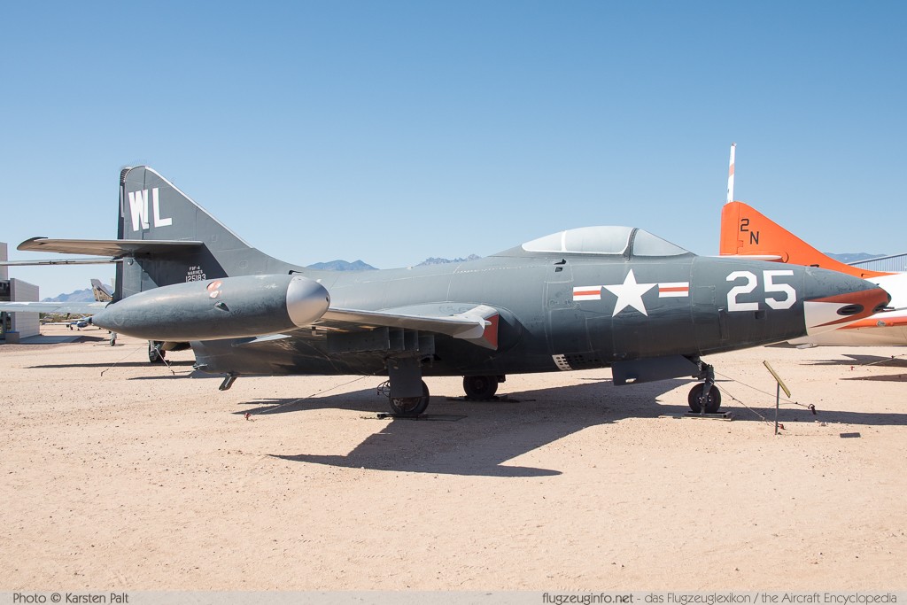 Grumman F9F-4 Panther United States Marine Corps (USMC) 125183 Pima Air and Space Museum Tucson, AZ 2015-06-03 � Karsten Palt, ID 11044 Grumman F9F-4 Panther United States Marine Corps (USMC) 125183 Pima Air and Space Museum Tucson, AZ 2015-06-03 � Karsten Palt, ID 11044