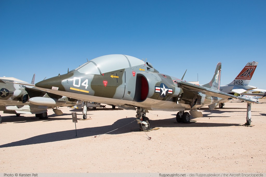 Hawker-Siddeley / BAe TAV-8A Harrier United States Marine Corps (USMC) 159382 Pima Air and Space Museum Tucson, AZ 2015-06-03 � Karsten Palt, ID 11067 Hawker-Siddeley / BAe TAV-8A Harrier United States Marine Corps (USMC) 159382 Pima Air and Space Museum Tucson, AZ 2015-06-03 � Karsten Palt, ID 11067