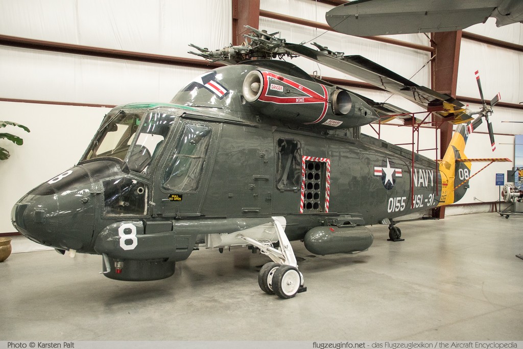 Kaman SH-2F Seasprite United States Navy 150155 105 Pima Air and Space Museum Tucson, AZ 2015-06-03 � Karsten Palt, ID 11072 Kaman SH-2F Seasprite United States Navy 150155 105 Pima Air and Space Museum Tucson, AZ 2015-06-03 � Karsten Palt, ID 11072